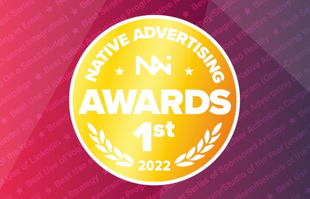 Strossle vinner Best Native Advertising Platform